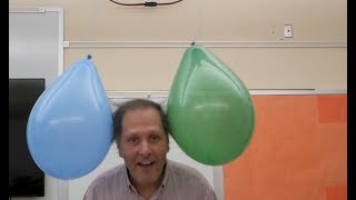 Static Electricity Triboelectric series  Homemade Science with Bruce Yeany [upl. by Harbot887]