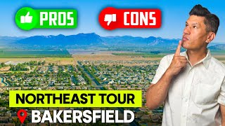 Northeast Pros And Cons Vlog Tour  Bakersfield California Homes [upl. by Deedahs]