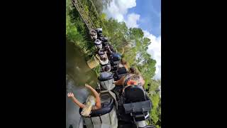 POV of Hagrids Motorbike Adventure universal harrypotter adventureswithblueman [upl. by Yatnoj]