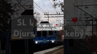 SL UBxp 128 📍Djursholms Ekeby train trainspotting railway railfan sweden shorts [upl. by Chelsy]