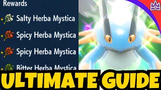 7 Star Swampert HERBA MYSTICA Guide for Pokemon Scarlet amp Violet [upl. by Miculek]