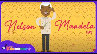 NELSON MANDELA  The Kiboomers PRESCHOOL SONGS amp NURSERY RHYMES FOR BLACK HISTORY MONTH shorts [upl. by Ahsenauq77]