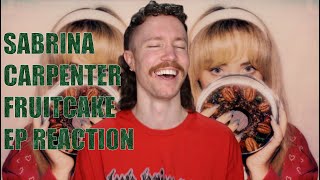 SABRINA CARPENTER  FRUITCAKE EP REACTION [upl. by Enymsaj63]