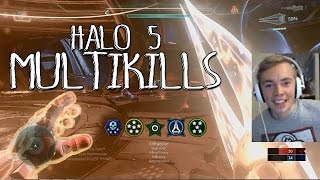 Halo 5 Beta MULTIKILLS w h0lmb0m [upl. by Nirual]