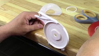 How to easily apply Fletching Tape with Bohnings Fletching Tape Dispenser [upl. by Dieterich685]