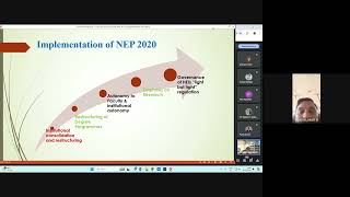 Restructuring Curriculum Framework for Higher Education in NEP 2020 by Dr Meenakshi Sood [upl. by Edson]