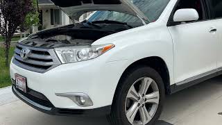 DIY 2013Toyota Highlander 35L oil change [upl. by Roberts769]