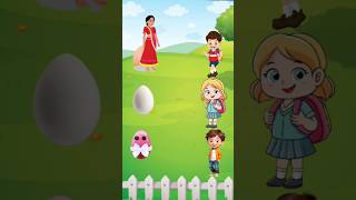 Bacche ne Ande Ko fod Diya mama nikalatrending shorts cartoon mini walking cartoon video [upl. by Shaver]