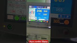 Nipro surdial 55plus Hemodialysis Machine [upl. by Domash327]