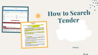 How To Search Tenders Online  PPMO Bolpatra [upl. by Hgielak]