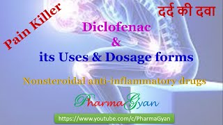 Pain Killer Diclofenac medicine and its uses [upl. by Bat]