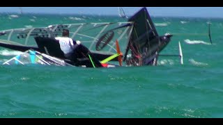 McDougall  McConaghy 2015 International Moth AustralianWorld Championships  Day 5 R47 [upl. by Ethan283]