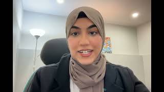 MD2028 Anglophone Class President Campaign Video  Fatima Arshad [upl. by Ainslee]