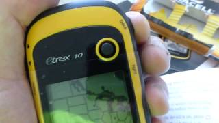 Unboxing Garmin etrex 10 outdoor GPS navigator [upl. by Niple]