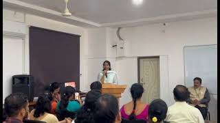 Felicitation Programme at BRECW to P Aishwarya CSE JNTUH gold medal winner [upl. by Anilad]