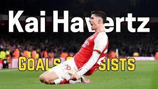 Top 17 Best Goals amp Assists of Kai Havertz [upl. by Aiciled]