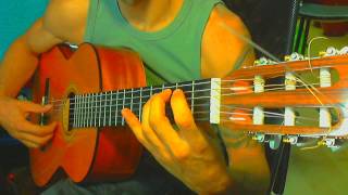 Malaguena Beginner Guitar Lesson GiveOrLooseIt [upl. by Anile]