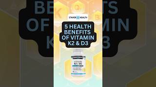 5 benefits of Vitamin K2 D3 vitamind3 vitamink2 vitamink2d3 vitamind3k2 healthyliving [upl. by Moscow]