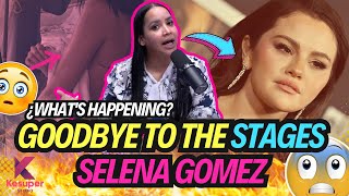 Adiós a los Escenarios Selena Gomez ¿se irá para siempre Radical Decisión [upl. by Corydon916]