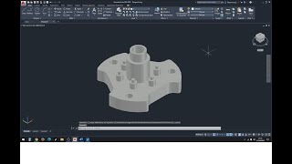 Realizzare un PEZZO MECCANICO 3D su Autocad  Prof Paolo Mosca [upl. by Ybur]