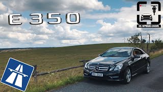 MercedesBenz E350CDI Coupe W207W212WalkaroundAcceleration0180 and Acceleration on AutobahnPOV [upl. by Lindon876]