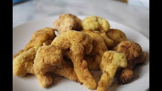 Crispy Fried Cauliflower Recipe  SisterDIYcom [upl. by Anisirhc]