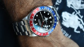 The Rolex GMT Master 2 Pepsi 16710  Initial Reaction [upl. by Afatsum]