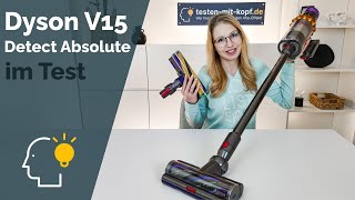 Dyson V15 Detect Absolute im Test  Lohnt sich der hohe Preis [upl. by Neal]