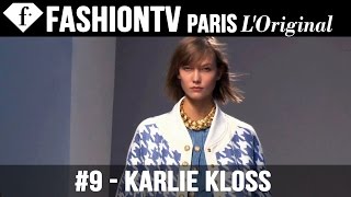 Karlie Kloss Model Talk at SpringSummer 2014 Fashion Week  FashionTV [upl. by Attelra]