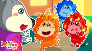 When Mommy Isnt Home  Feelings and Emotions Songs  Kids Songs amp Nursery Rhymes WolfooFamilySongs [upl. by Piotr]