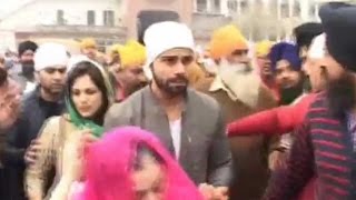 Virat Kohli in Golden Temple watch video [upl. by Assirac]