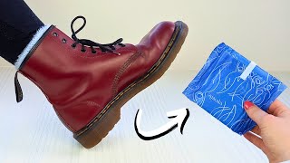 How to Break in Doc Martens PAINLESSLY for FREE amp overnight method [upl. by Gun]