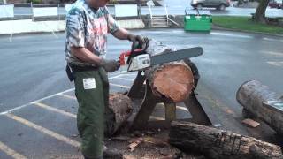 The chainsaw guy log testing Stihl 024 chainsaw 2 9 [upl. by Gorski]