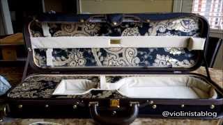 Musafia Violin Case Unboxing [upl. by Atteloj750]