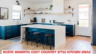 Modern Kitchen with Cozy Country Style Ideas for Warmth amp Charm [upl. by Ethelred]