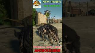 Anteosaurus  New Species Mod  Jurassic World Evolution 2 Mods  shorts [upl. by Eiliak]