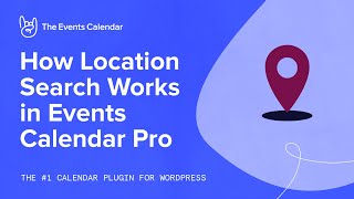 How Location Search Works in Events Calendar Pro [upl. by Gnirps]