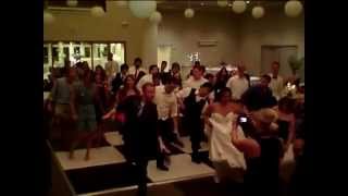 Wedding Party Cotton Eyed Joe line dance Wedding Music Charleston [upl. by Inacana913]