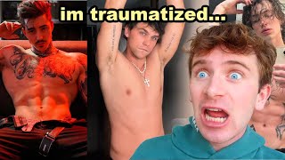 REACTING TO TIKTOK THIRST TRAPS ✨PT 4✨ [upl. by Ilona273]