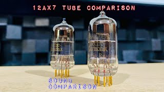 12AX7 tube comparison  JJ Electronic Electro Harmonix and Gold Lion [upl. by Maure]