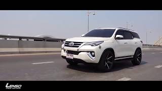 VELG LENSO RTH ON ALL NEW FORTUNER [upl. by Lyon]