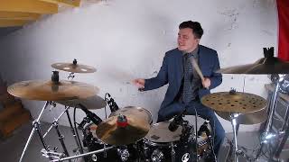 Khalid  Satellite  Derek Sattazahn Drum Cover [upl. by Anum545]