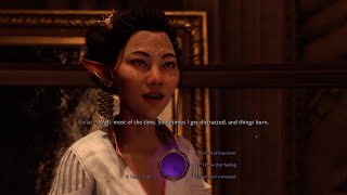 Dragon Age The Veilguard Bellara is a Neve Fangirl Funny Lighthouse Dialogue [upl. by Ahsenwahs757]