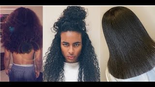 Black Male Natural Long Hair Transformation New 2021 [upl. by Wivina829]