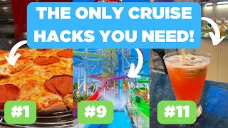 Top 18 Royal Caribbean cruise hacks [upl. by Rednal]