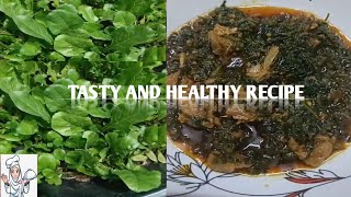 Hyderabadi Palak Gosht Recipe  Healthy and Tasty recipe  Spinach With mutton recipe [upl. by Janyte]