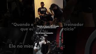 QUANDO O RATO DE ACADEMIA GOSTA DO EXERCÍCIO SHORTS MUSCULAÇÃO TREINO [upl. by Scheers609]