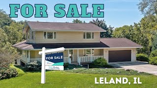 🏡 3 Bedroom 15 Bathroom House FOR SALE  10 Acres  Leland IL  eXp Realty 🏡 [upl. by Eidaj890]