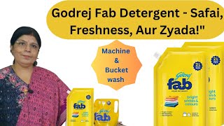 Godrej Fab Liquid Detergent Review [upl. by Valtin779]