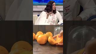 😮NIDA Yasir winter mn orange ka Kya krti hahow to make orange face packshortsyoutubeshortsviral [upl. by Inoek]